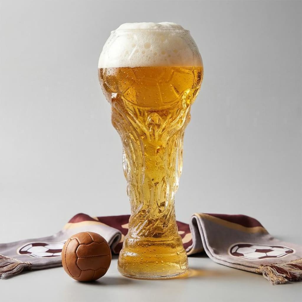 GoalCup Champion Trophy Glass